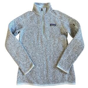 Patagonia Better Sweater Jacket Womens Blue 1/4 Zip Fleece 25617 Size XS